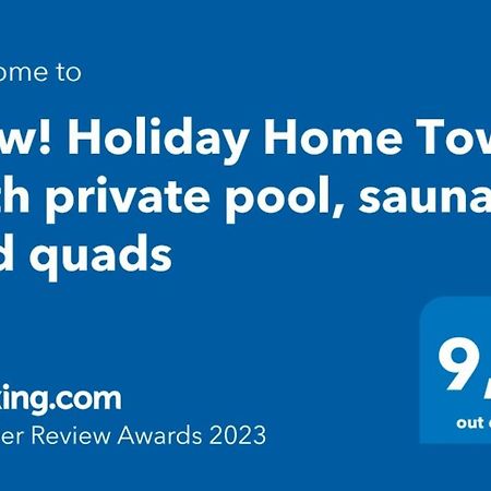 Holiday Home Tower With Private Pool, Sauna And Quads Smilcic Exterior foto